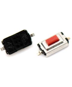 Micro interruttore a pulsante SMD 3x6x2mm rosso confezione da 1000 A1557 