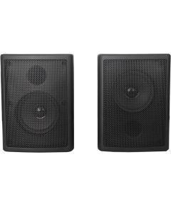 Pair of 40W 100V black speakers V3016 