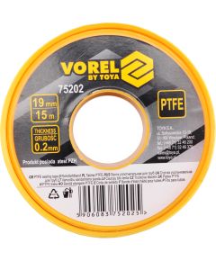 Teflon tape 15m 19x0.2mm Vorel D1128 Vorel