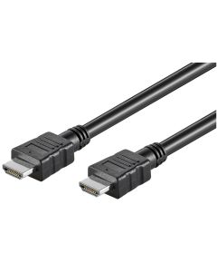 High Speed HDMI Cable with Ethernet 4K 30Hz 3D 1920x1080p 24Hz 50cm F1685 Goobay