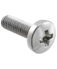 Cylindrical head screw with cross recess head diameter 8mm length 8mm 90273 