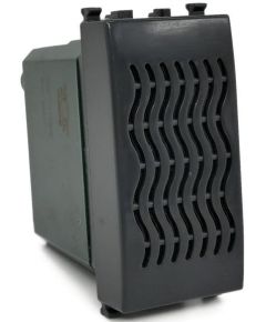 Ronzatore 6AX 220V nero compatibile Vimar Plana EL2257 