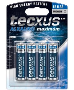 Batería alcalina de manganeso 1.5V LR6 / AA F1422 Tecxus