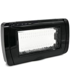 IP55 4P schwarze Idrobox-Platte, kompatibel mit Matix EL837 