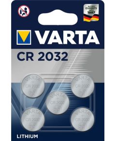 3V CR2032 lithium button cell battery of 5 F1431 Varta