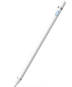 White rechargeable capacitive touch pen WB206 