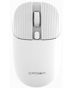 White Crown Micro 800/1200/1600DPI Adjustable DPI Wireless Mouse CMM-240W Crown Micro
