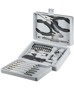 Universal kit of precision tools, screwdrivers and pliers, 25 pieces F1360 Fixpoint