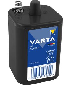 Varta 4R25X (431) 6V 8500mAh zinc chloride battery F1730 Varta
