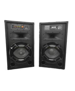 Pair of 12" amplified loudspeakers with Bluetooth 250W max LY33-B 