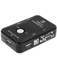 Switch KVM 2 porte USB 2.0 connettori USB/VGA P1389 