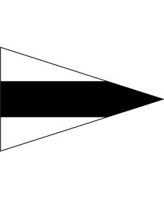 Bandiera Segnalazione Nautica Terzo Ripetitore 180x225cm A9214 
