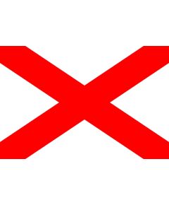 Bandiera nautica di segnalazione "V" Victor 150x180cm A9222 