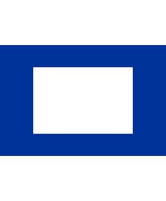 Bandiera nautica di segnalazione "P" Papa 150x180cm A9288 