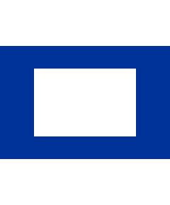 Bandiera nautica di segnalazione "P" Papa 150x180cm A9288 