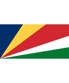 Bandiera di stato Repubblica delle Seicelle 140x95cm A9296 