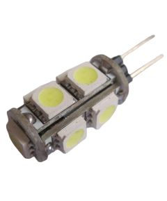 Lampadina LED G4 9 led smd luce calda 3000k2W 12V 110lm EL3965 