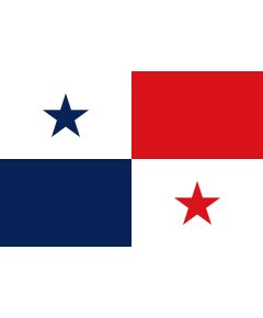 Drapeau national d'état et de guerre Panama 200x300cm FLAG152 