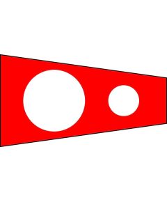 Bandiera nautica di segnalazione "Corpen" 50x170cm FLAG247 
