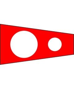 Nautical signaling flag "Corpen" 50x170cm FLAG247 