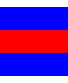 Nautische Signalflagge „3“, 96 x 80 cm FLAG280 