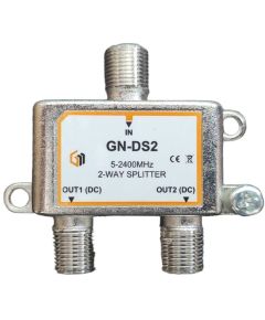 Bifurcador de 5-2400 MHz de 2 vías con conectores F en línea GT-SAT MT293 GT-SAT
