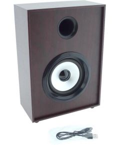 Cassa Bluetooth ricaricabile in legno 5W con ingresso AUX 3.5mm WB125 