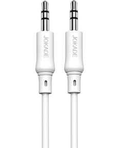 Cavo audio stereo jack audio 3.5mm 1m bianco JA004 N040 Jokade