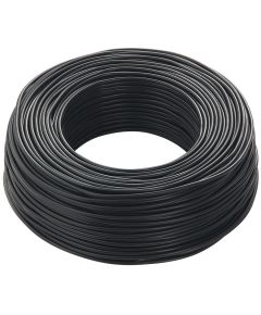 Single-core electrical cable FS17 450/750V 1x2.5mm² 100m hank - black EL4980 