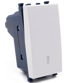 Vimar Arké compatible white single-pole switch EL195 