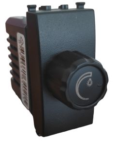 Dimmer switch 500W 250V black compatible with Vimar Arké EL282 