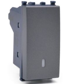 Vimar Arké compatible gray unipolar pushbutton EL305 