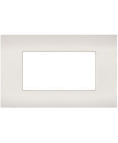 Placca 4 posti perla compatibile Vimar Ark&eacute; EL344 