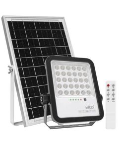 Faretto solare LED 100W 1100lm luce fredda 6000k IP65 Vito EL4127 Vito