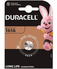 Batteria a bottone al litio 3V CR1616 Duracell WB1866 Duracell