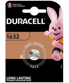 Batteria a bottone al litio 3V CR1632 Duracell WB238 Duracell