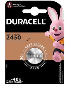 Batteria a bottone al litio 3V CR2450 Duracell WB288 Duracell