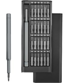 Precision screwdriver set with magnetic tips 25 pieces WB645 