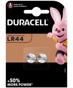 Batteria a bottone 1.5V alcalina LR44 Duracell WB674 