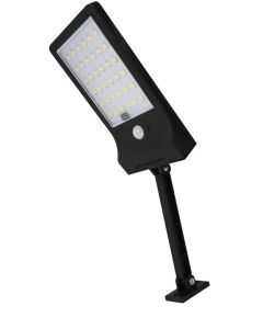 Faretto solare LED 3W 440Lm luce fredda con sensore PIR e crepuscolare EL684 Vito
