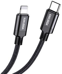 Cavo per ricarica e sincronizzazione PD30W 5A Type C - Lightning nero JA034 F2640 Jokade