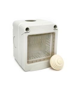 Idrobox IP55 2 moduli bianco compatibile Vimar Plana EL2172 