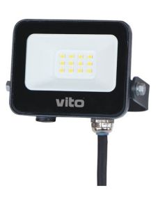 Faro LED da esterno 10W 850lm luce verde IP65 EL396 Vito