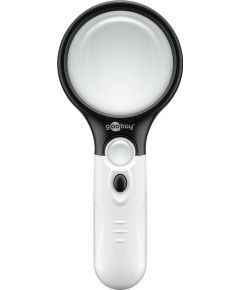 Lente di ingrandimento con LED 2x-12x F1474 Goobay