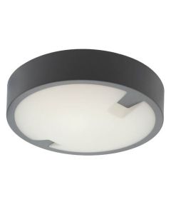 Plafoniera LED per esterni 18W 1314Lm 4000K bianco naturale IP65 &Phi;220x65mm EL2157 Vito