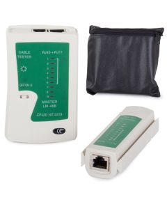 Tester di rete RJ45 e RJ11 P350 