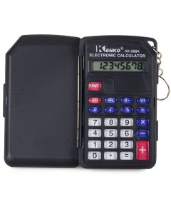 8 digit pocket calculator with key ring WB627 