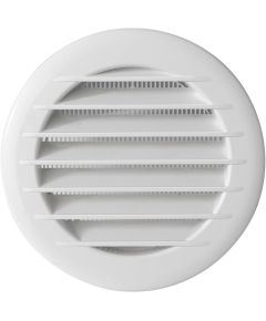 Griglia tonda da incasso circolare in PP bianco – Ø 100 mm E3042 Airgama