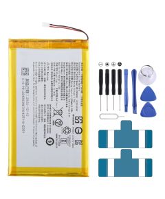 Batteria sostitutiva PR-285083 / PR-284983N 1420 mAh per Kobo Glo HD, Tolino, Clara HD &ndash; 2 fili 80930 