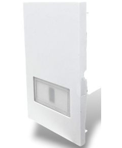Cover campanello 2 moduli bianco  linea ZEN 01034 